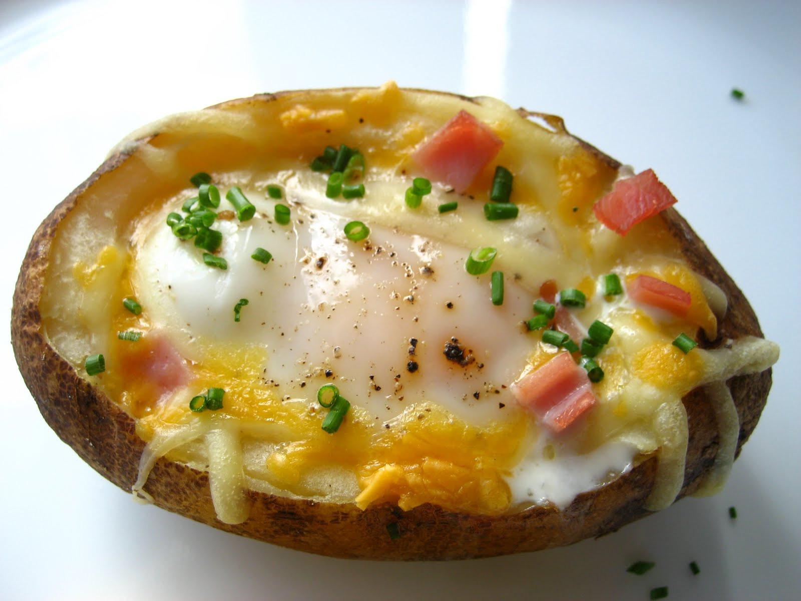 Stuffed Baked Potato
 Home Cooking In Montana Egg Stuffed Baked Potato