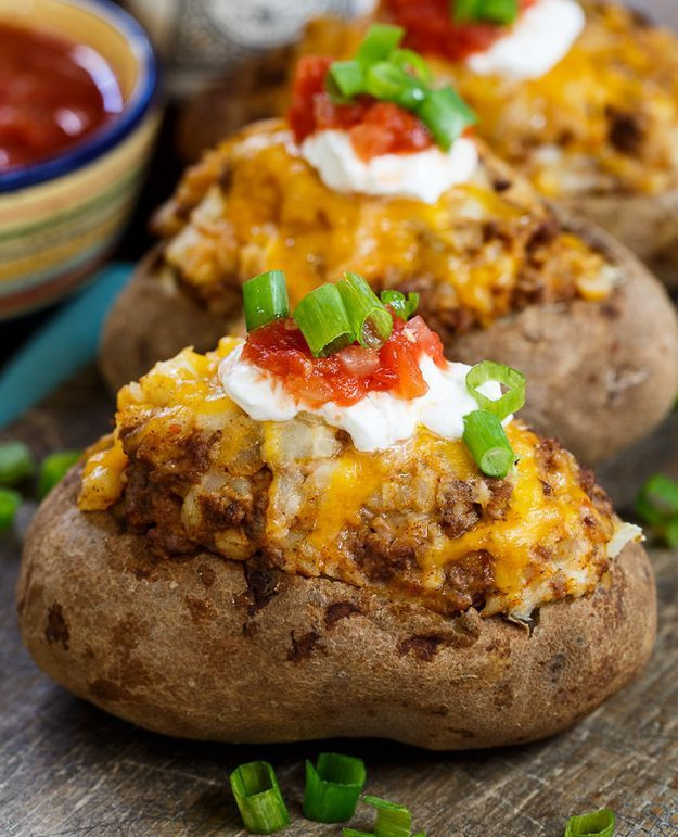 Stuffed Baked Potato Recipe
 Best 25 Baked potatoes ideas on Pinterest