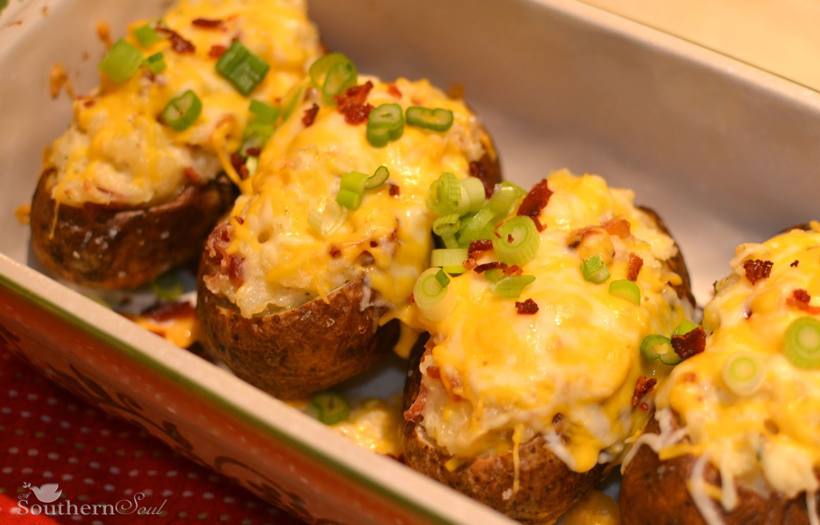 Stuffed Baked Potato
 Stuffed Baked Potatoes Recipe — Dishmaps