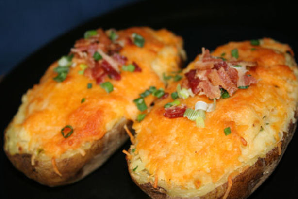 Stuffed Baked Potato
 Stuffed Baked Potatoes Recipe Food