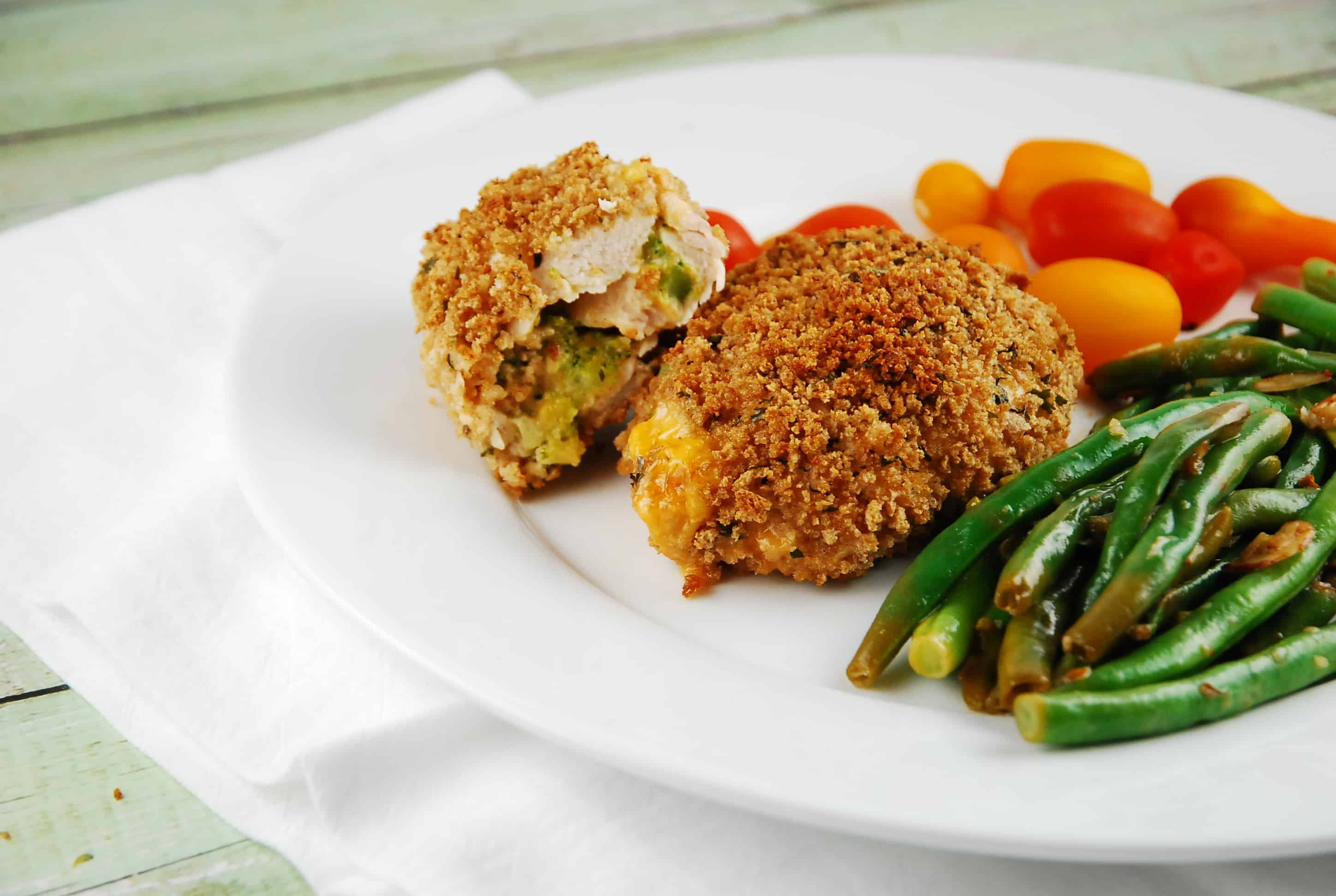 Stuffed Chicken Breasts
 Broccoli and Cheddar Stuffed Chicken Breasts Recipe 5