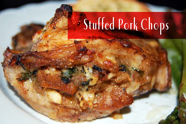 Stuffed Pork Chops In Oven
 mushroom stuffed boneless pork chops