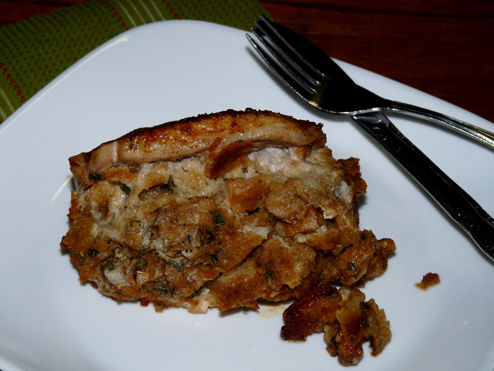 Stuffed Pork Chops In Oven
 Stuffed Pork Chops