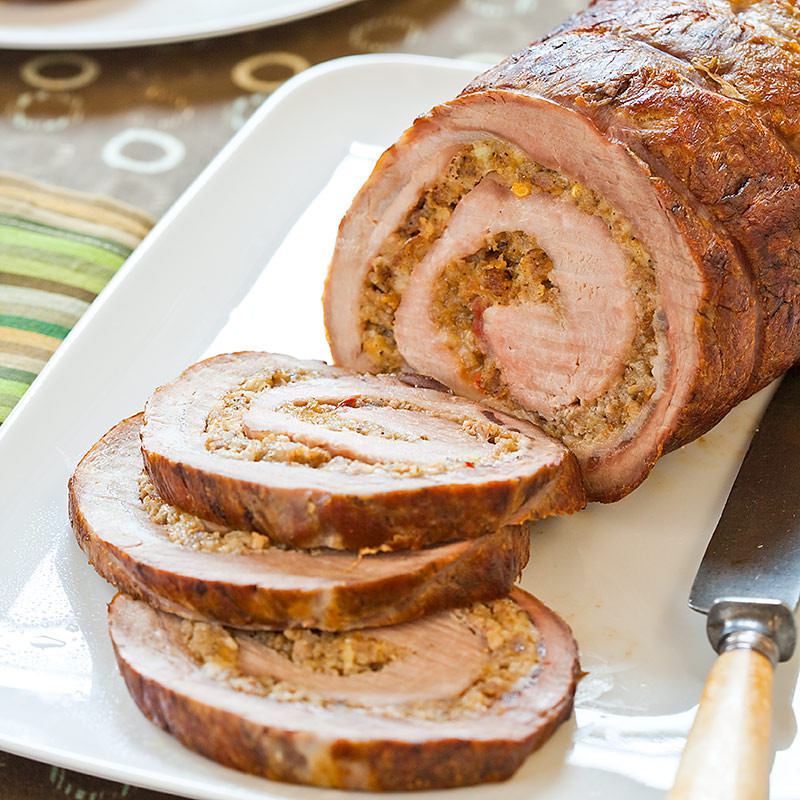 Stuffed Pork Tenderloin Recipes
 Sausage Stuffed Pork Loin