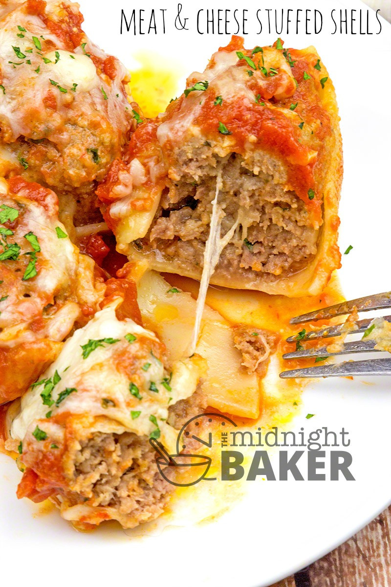 Stuffed Shells With Ground Beef
 stuffed shells ground beef