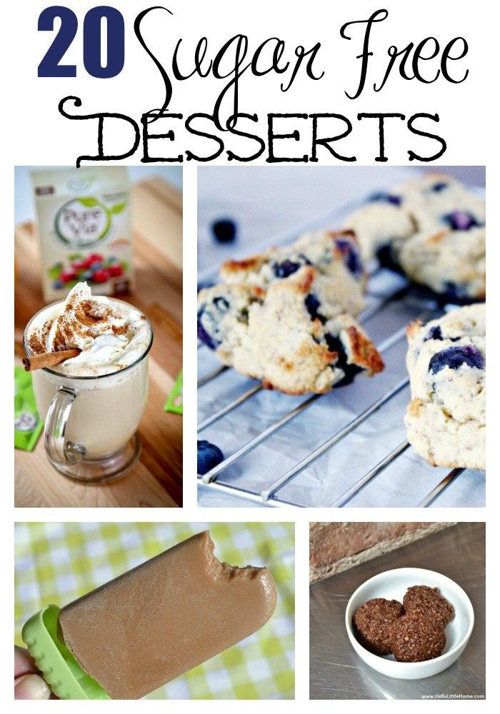 Sugar Free Dessert Recipes For Diabetics
 20 Sugar Free Desserts