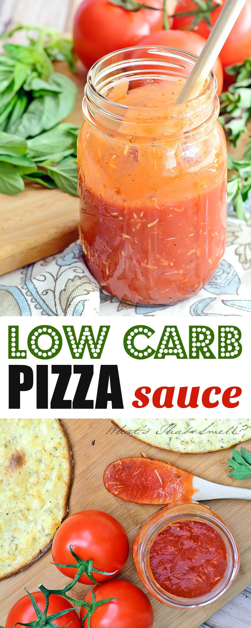 Sugar Free Pizza Sauce
 Low Carb Pizza Sauce