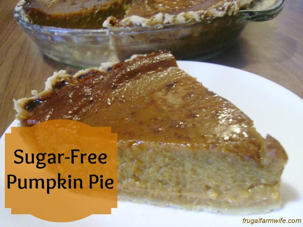 Sugar Free Pumpkin Pie
 sugar free pumpkin pie