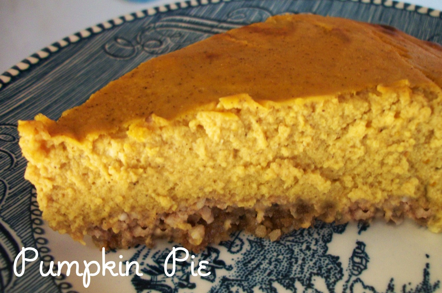 Sugar Free Pumpkin Pie
 Low Carb & Sugar Free Pumpkin Pie