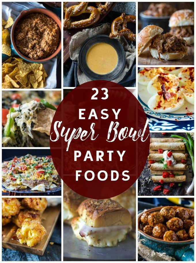 Super Bowl Dinner Ideas
 23 Super Bowl Party Food Recipe Ideas Go Go Go Gourmet