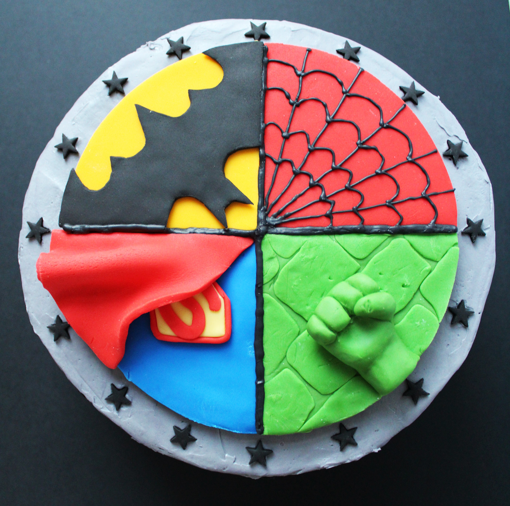 Superhero Birthday Cake
 Superhero Cake Ever So Sweet Blog