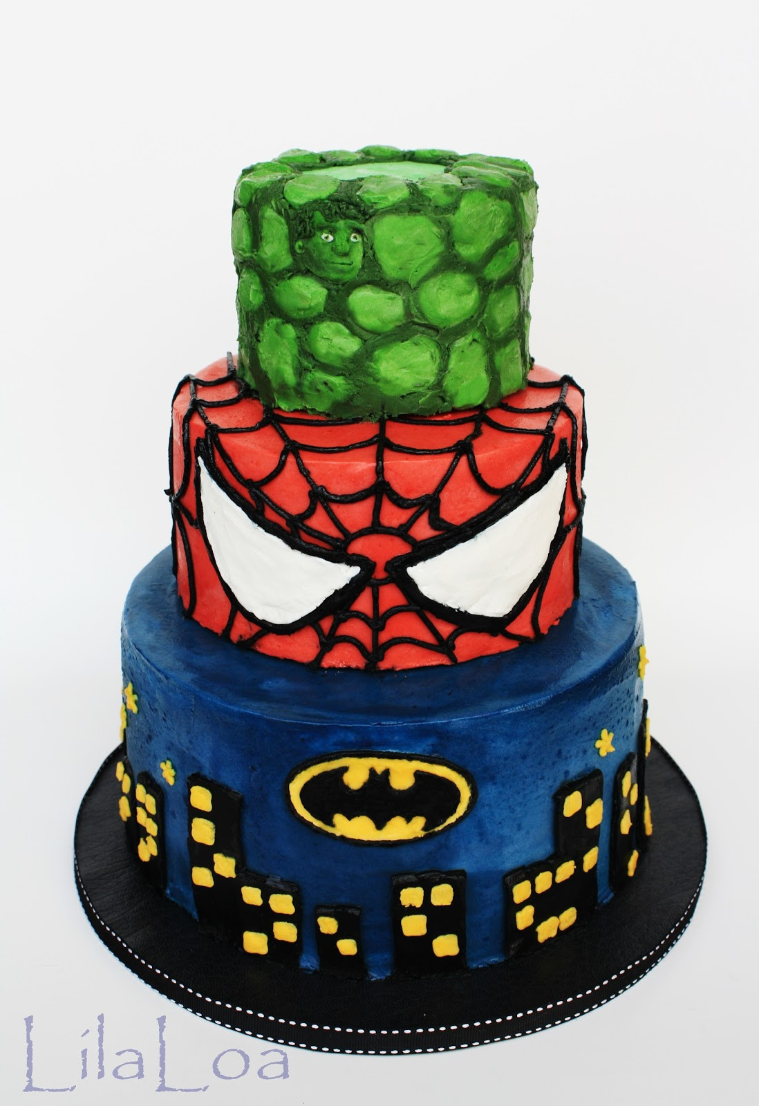 Superhero Birthday Cake
 Super Hero Cake