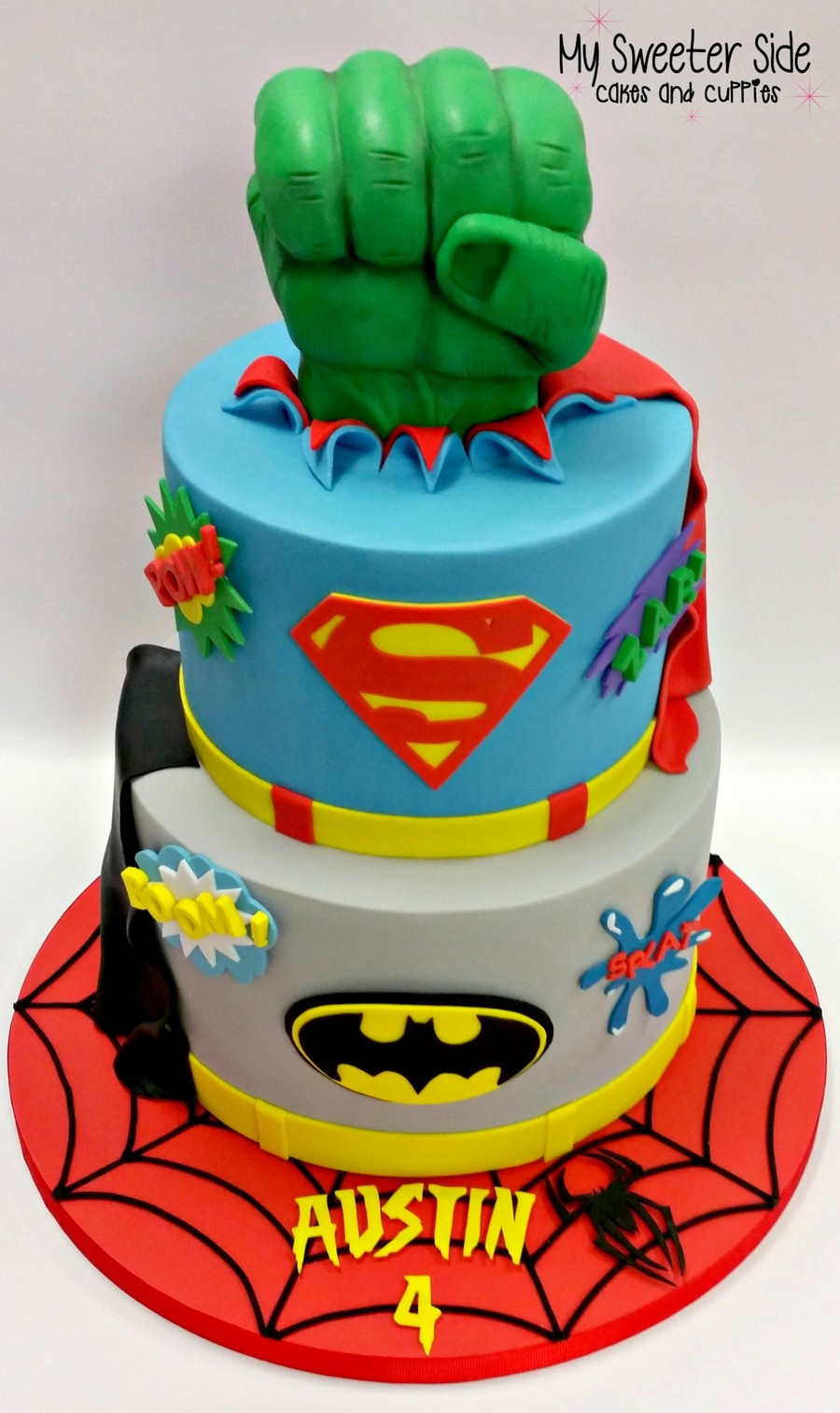 Superhero Birthday Cake
 Superhero Cake CakeCentral