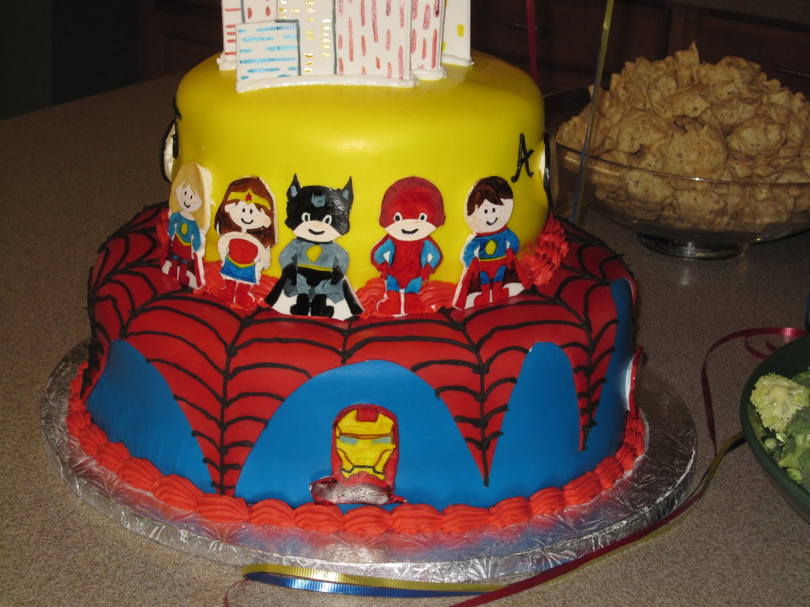 Superhero Birthday Cake
 Super Hero Super Hero Cake