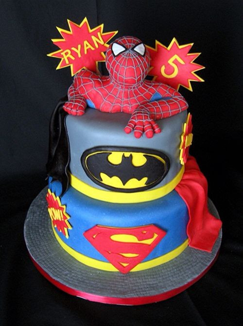 Superhero Birthday Cake
 Super Hero Super Hero Cake