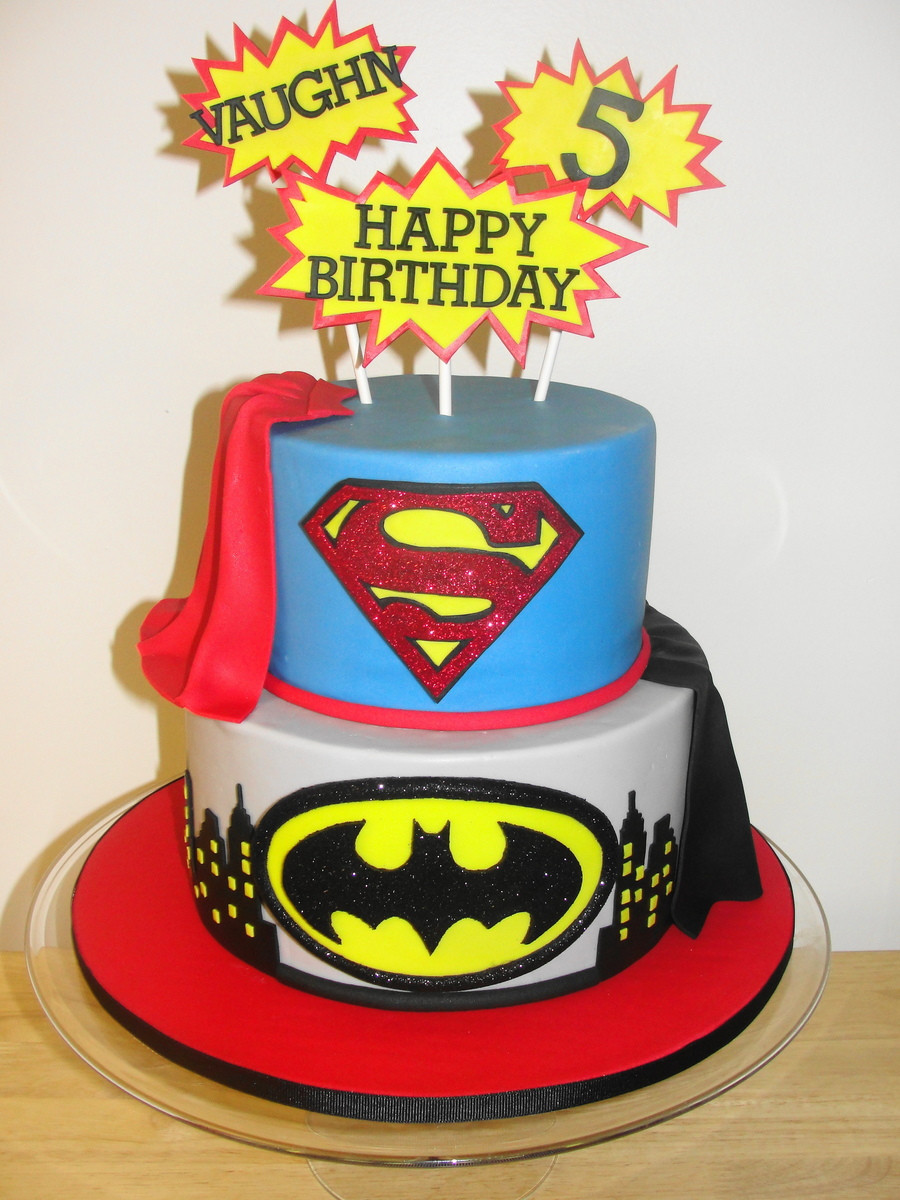 Superhero Birthday Cake
 Superhero Birthday CakeCentral