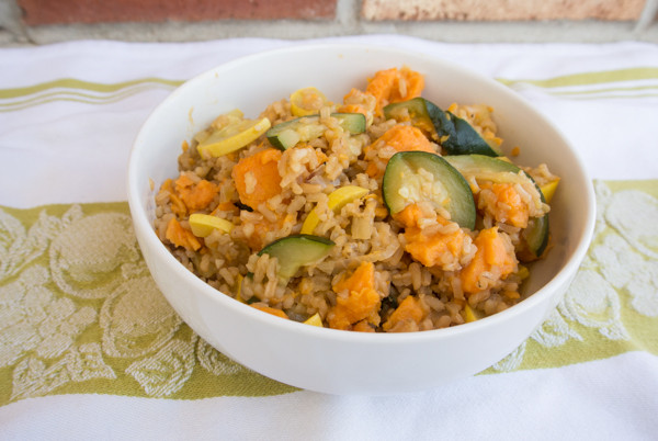 Sweet Brown Rice
 Healthy Cookie Sweet Potato & Squash Brown Rice Medley