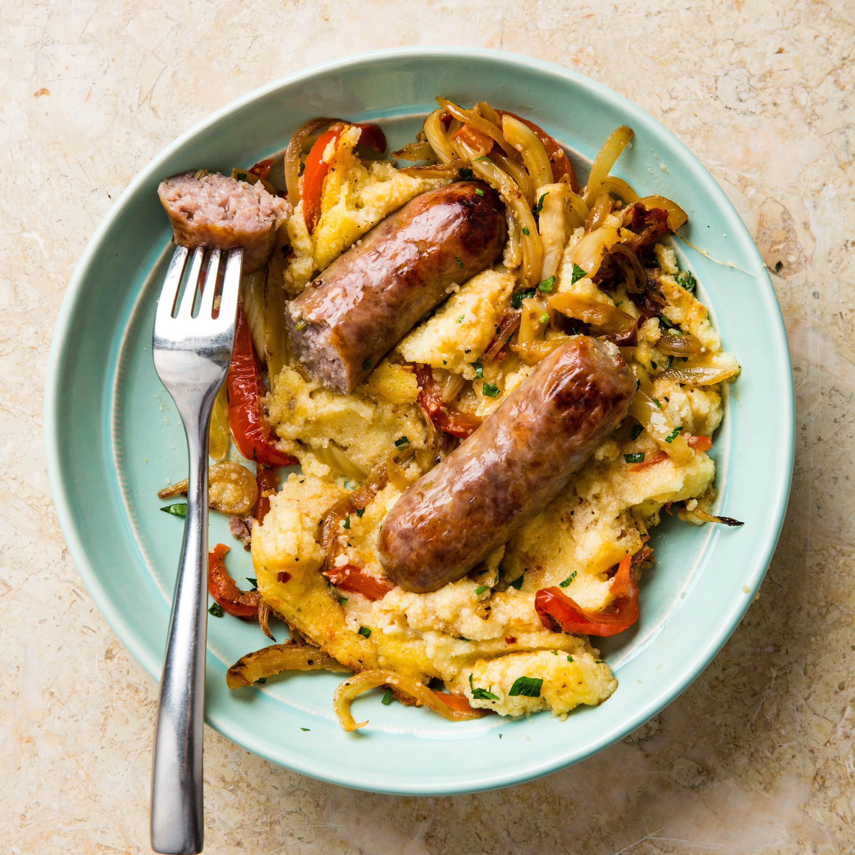 Sweet Italian Sausage Recipes
 e Pan Sweet Italian Sausage with Polenta