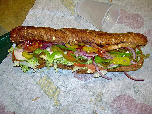 Sweet Onion Chicken Teriyaki
 Sweet ion Chicken Teriyaki Footlong Sub