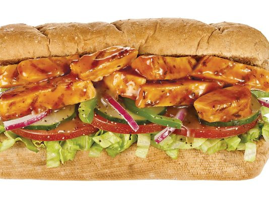 Sweet Onion Chicken Teriyaki
 Subway s new $6 deal includes drink chips