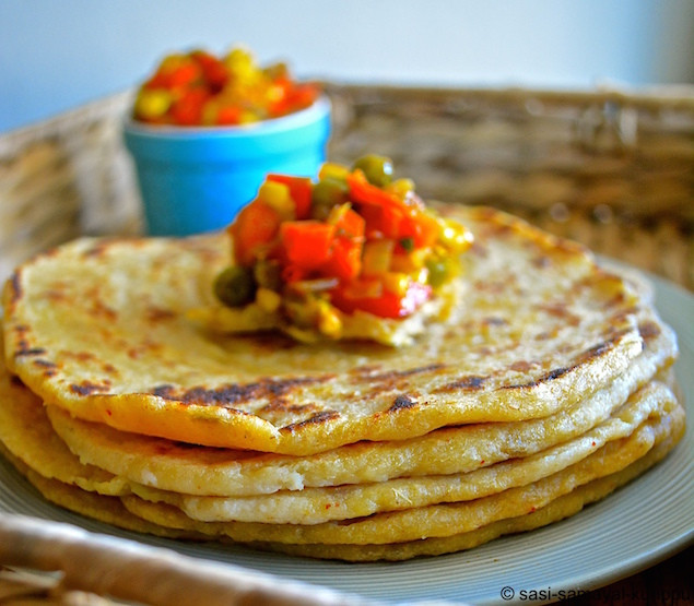 Sweet Potato Flatbread
 Sweet Potato Roti Flatbread