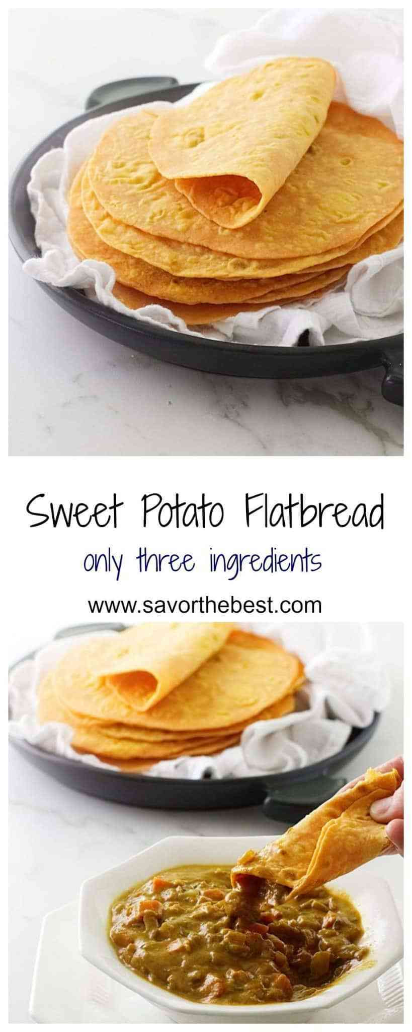 Sweet Potato Flatbread
 Sweet Potato Flatbread Savor the Best