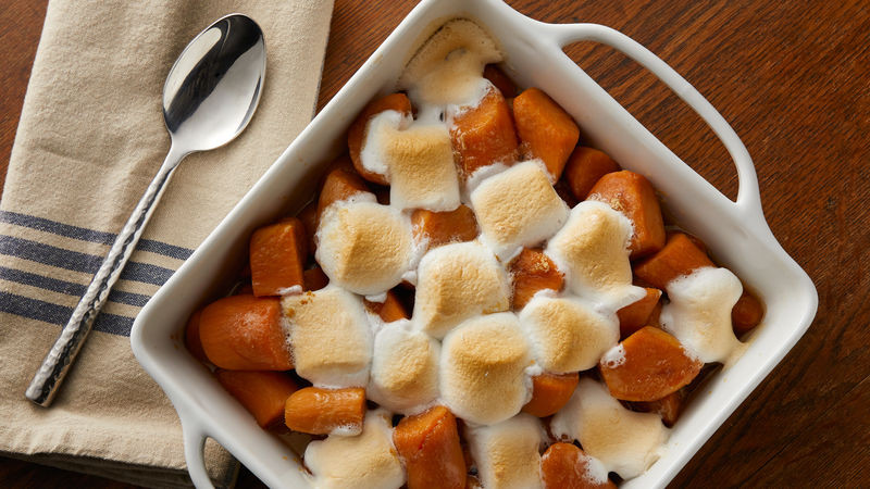 Sweet Potato Marshmallow
 Marshmallow Topped Sweet Potatoes Recipe Pillsbury