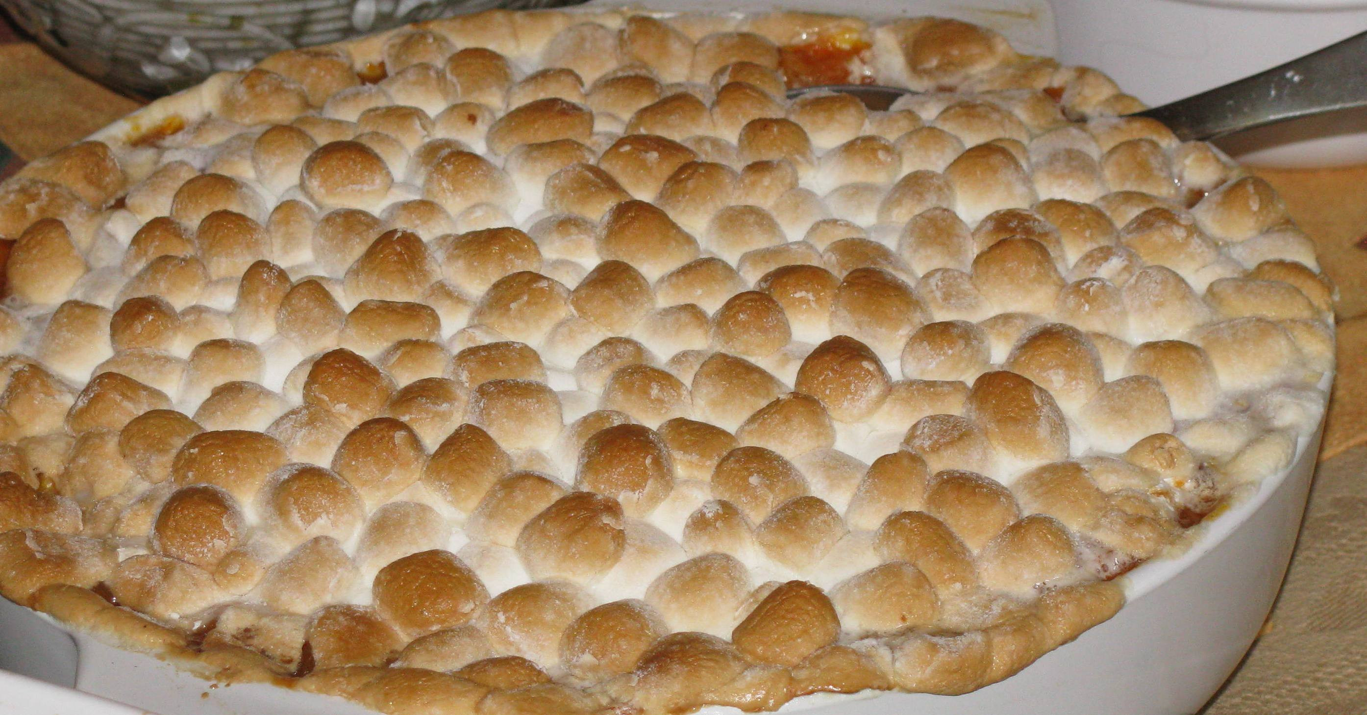 Sweet Potato Marshmallow
 Sweet Potatoes with Marshmallow