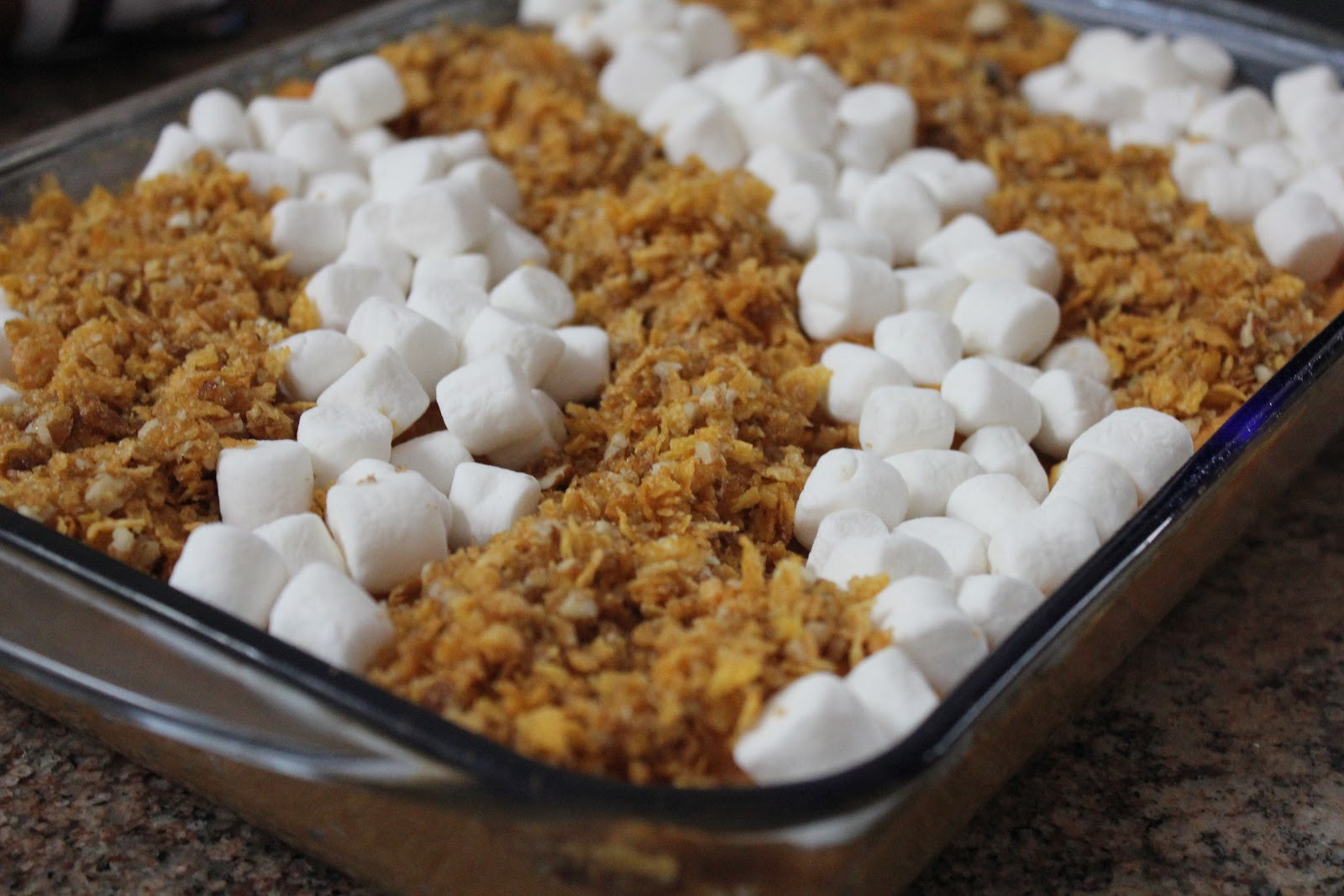 Sweet Potato Marshmallow
 simply made with love Cornflake Pecan and Marshmallow