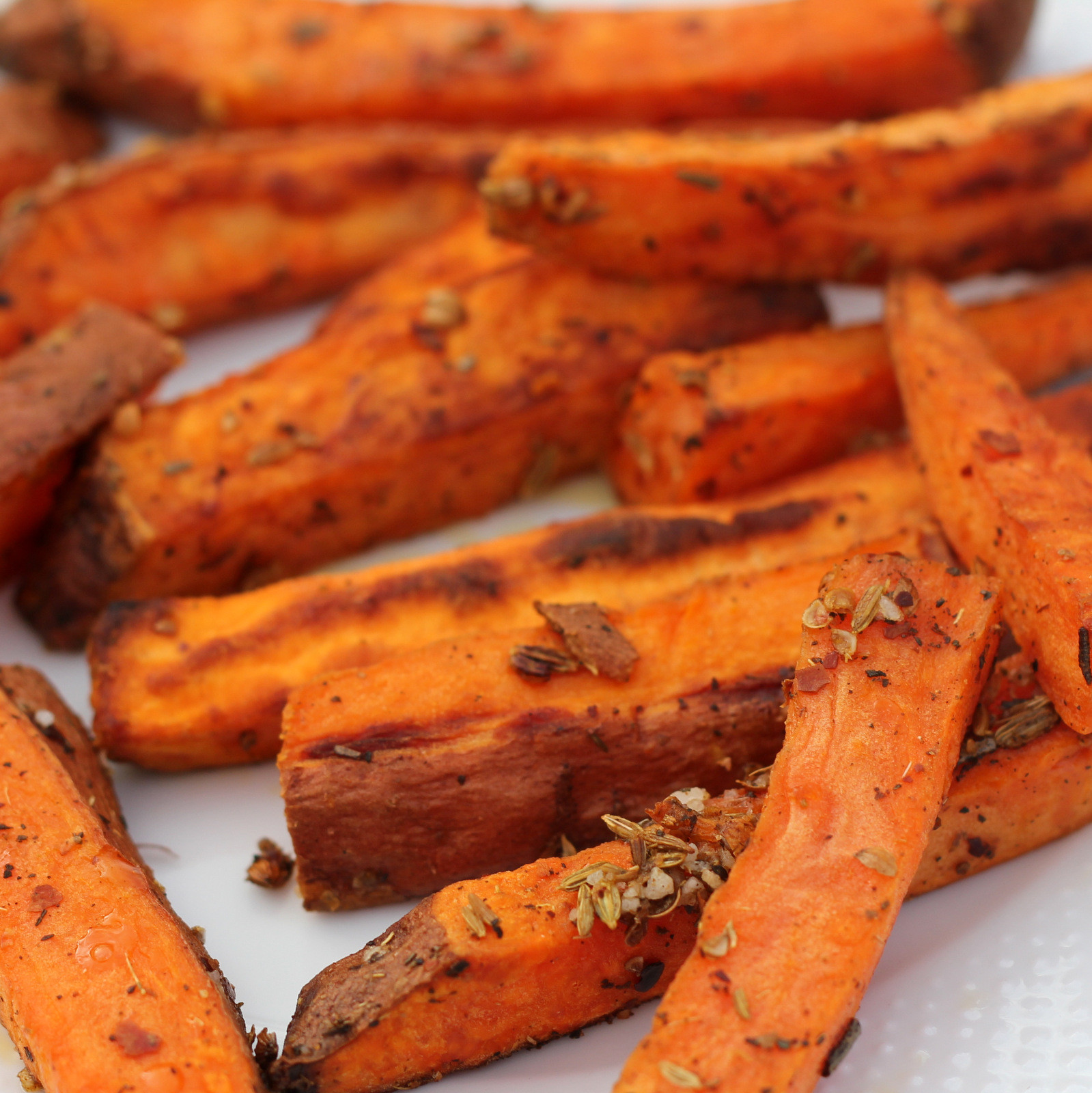 Sweet Potato Oven Fries
 orange recipe the world’s best oven sweet potato fries