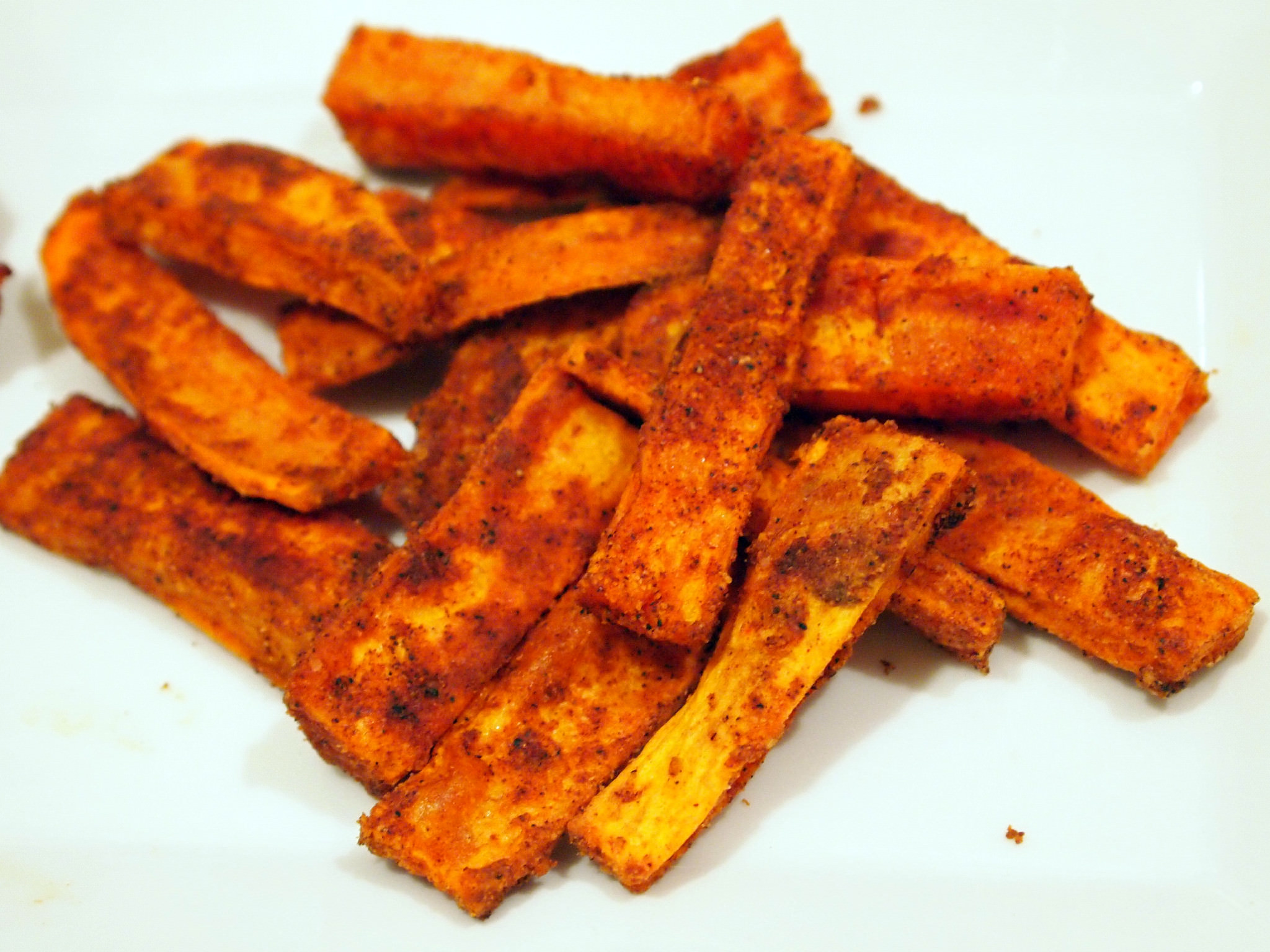 Sweet Potato Oven Fries
 In the fort of Girlfriends Sweet Potato Oven Fries