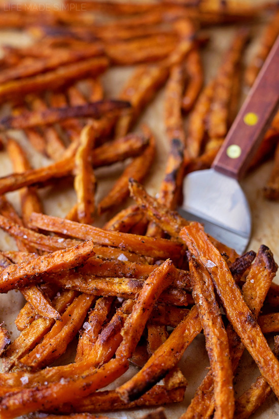 Sweet Potato Oven Fries
 Perfect Baked Sweet Potato Fries Life Made Simple