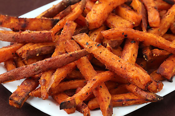 Sweet Potato Oven Fries
 Oven Baked Sweet Potato Fries