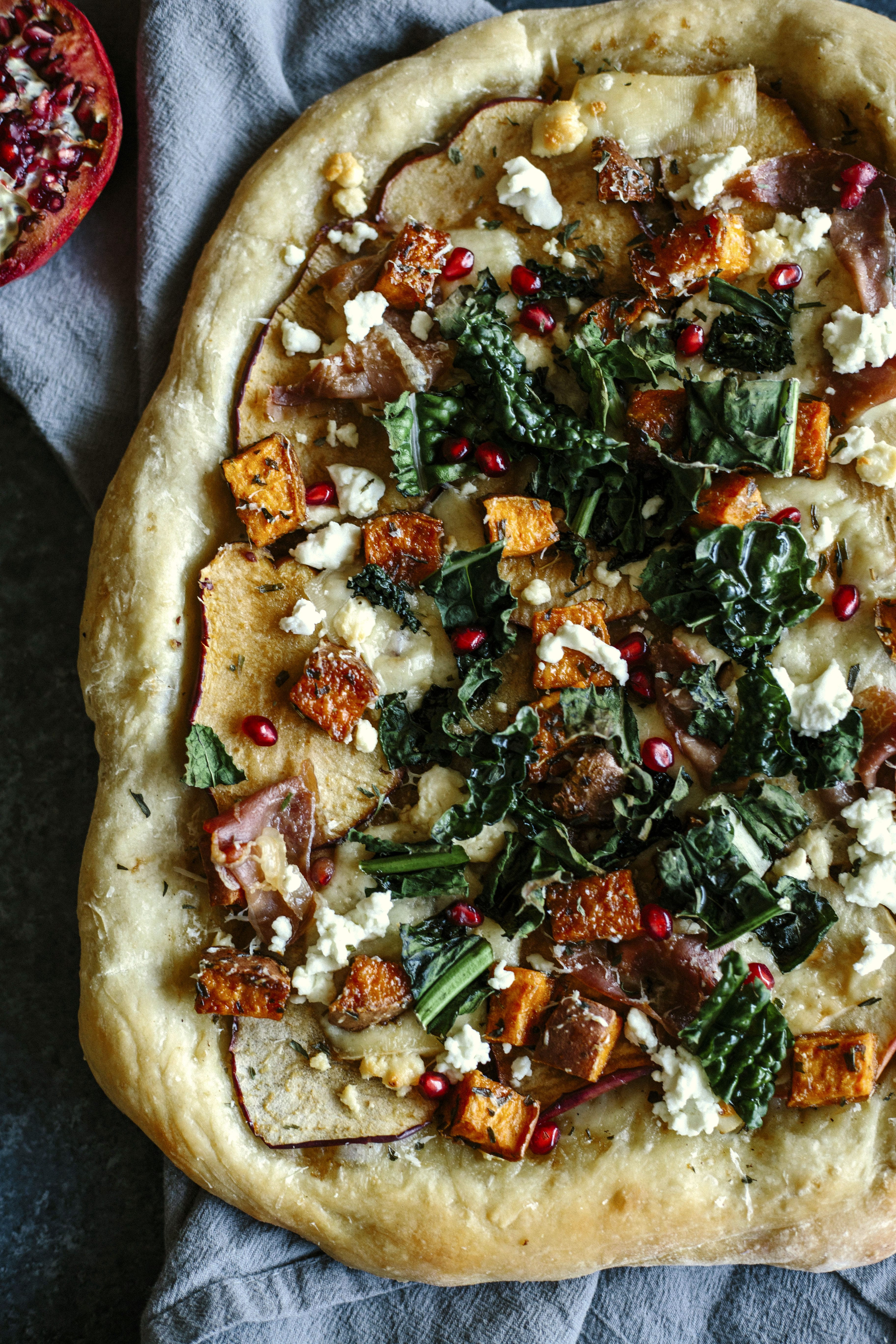 Sweet Potato Pizza
 Sweet Potato Apple Pizza