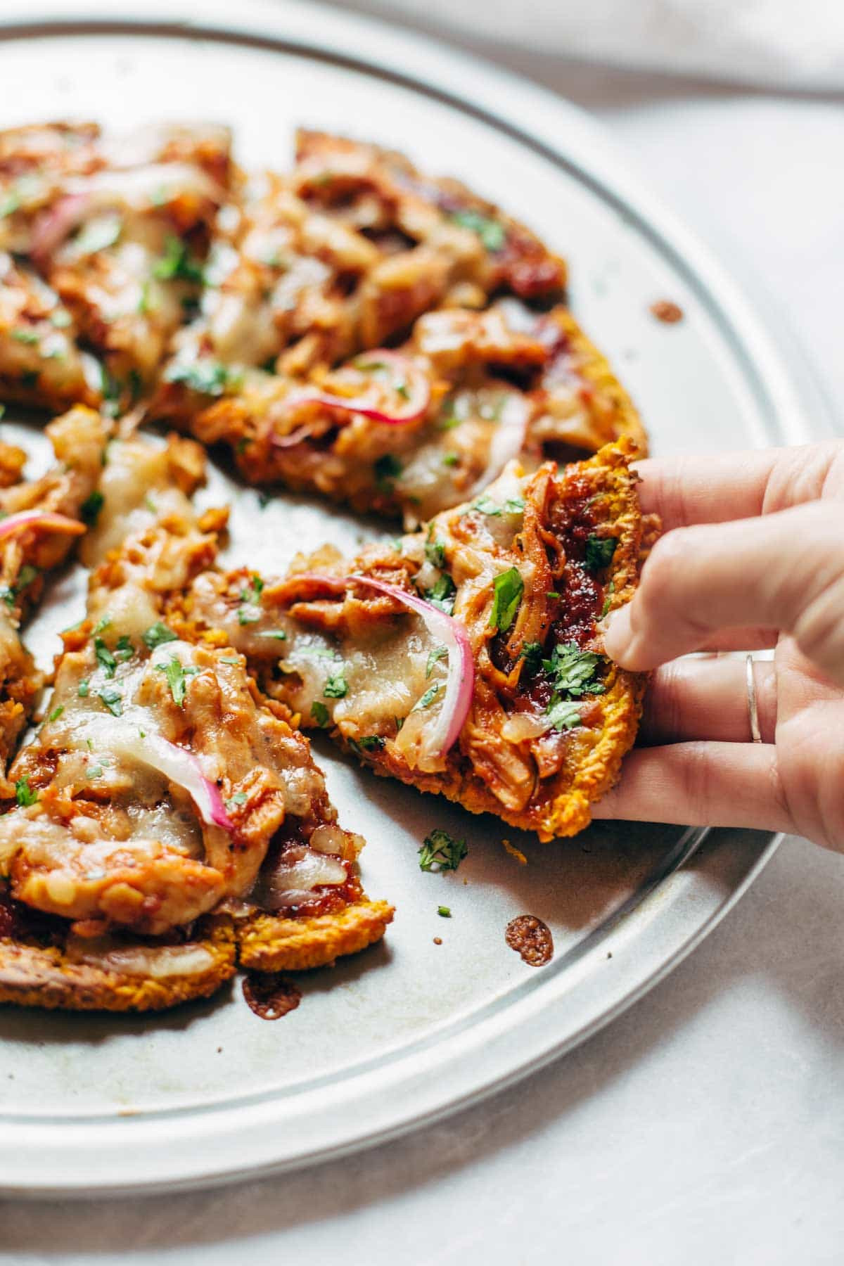 Sweet Potato Pizza
 BBQ Chicken Sweet Potato Pizza Recipe Pinch of Yum