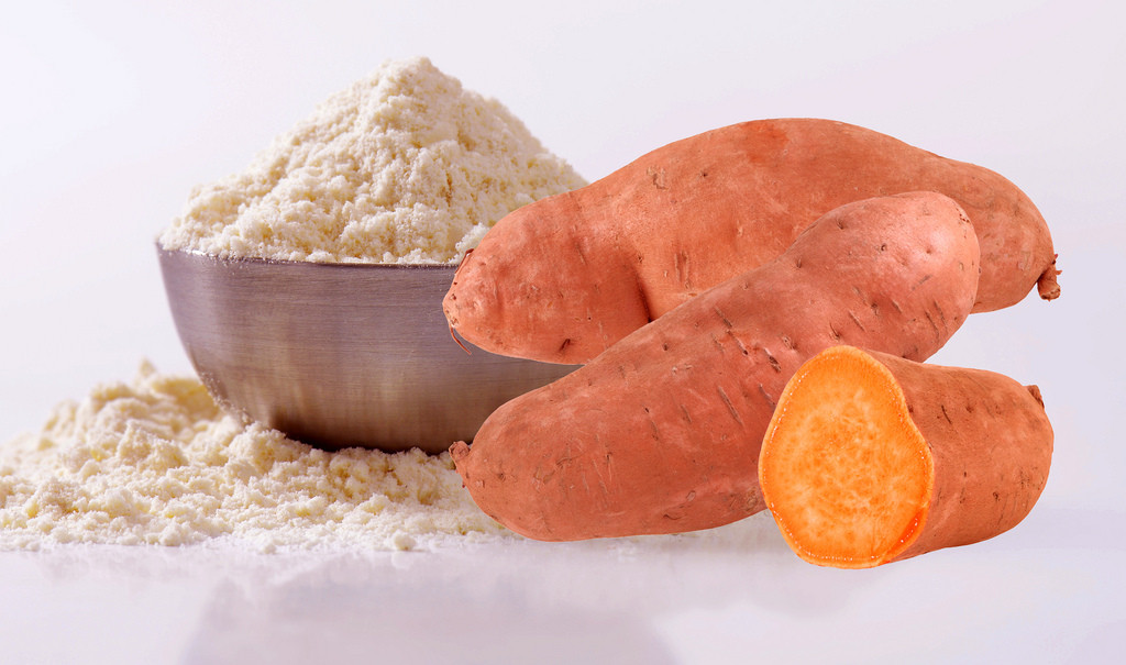 Sweet Potato Powder
 University student successfully innovates sweet potato