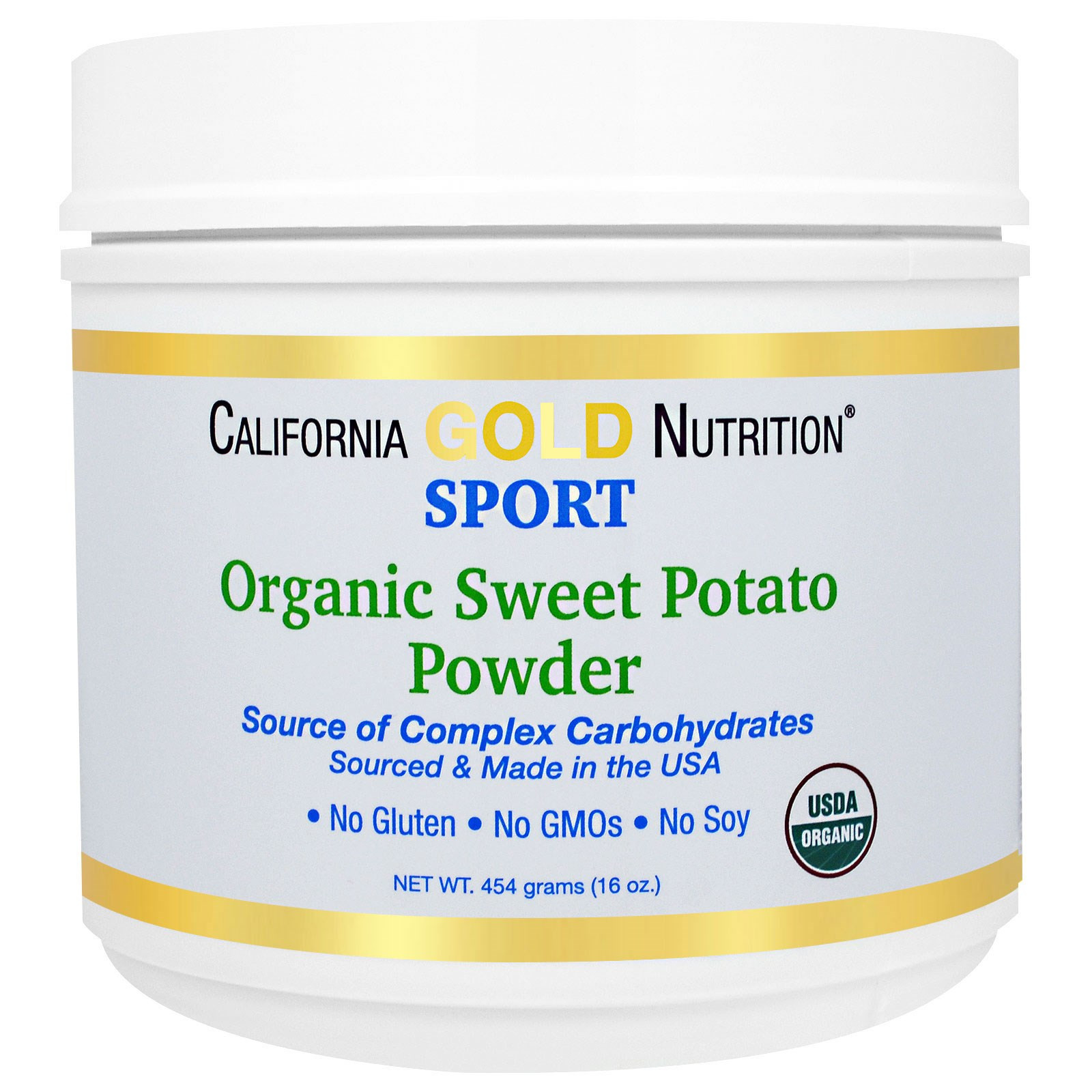 Sweet Potato Powder
 California Gold Nutrition Sports Pure Organic Sweet