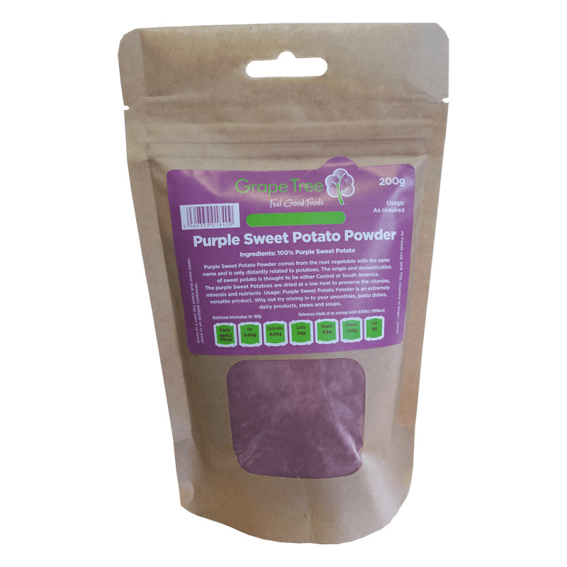 Sweet Potato Powder
 purple potato powder Grape Tree