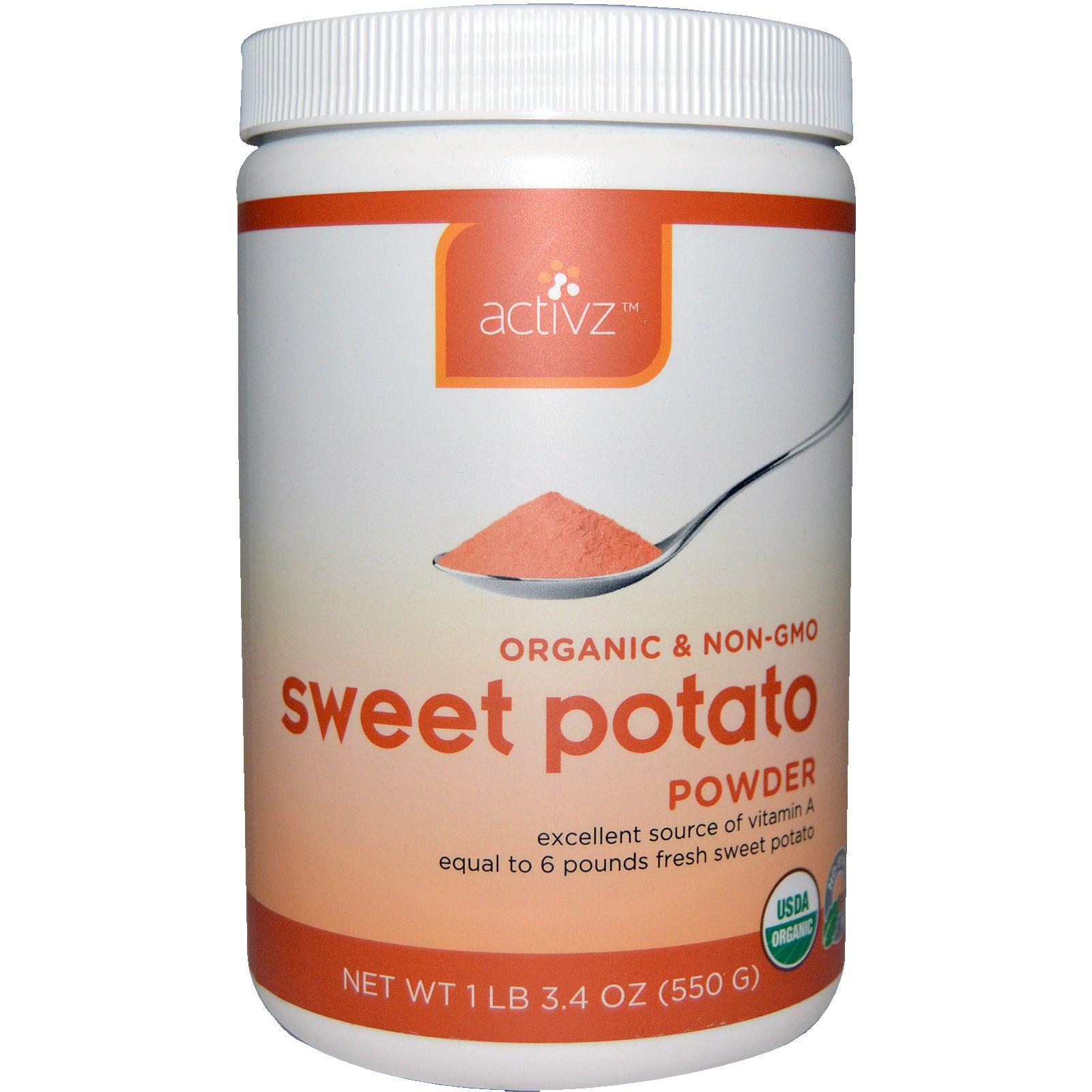 Sweet Potato Powder
 Activz Sweet Potato Powder 3 4 oz 550 g iHerb