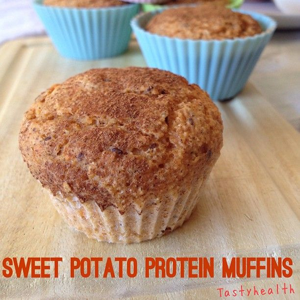 Sweet Potato Protein
 Sweet potato protein muffins