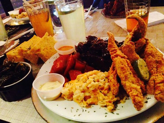 Sweet Potato Restaurant
 Wine Braised Beef Short Ribs with Mac n Cheese and Smoked