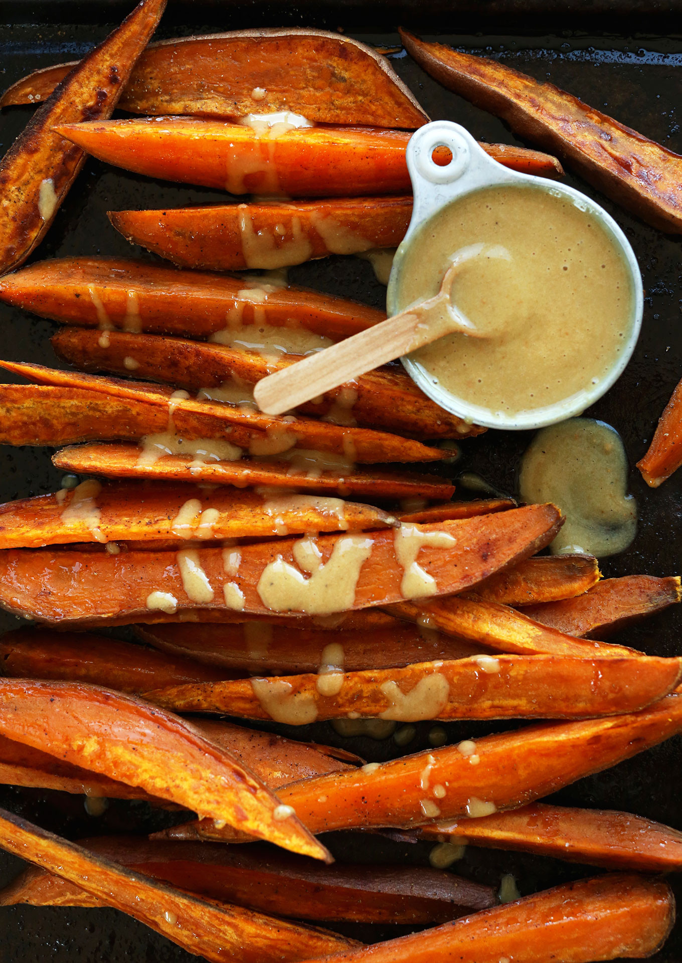 Sweet Potato Sauces
 Roasted Sweet Potato Wedges