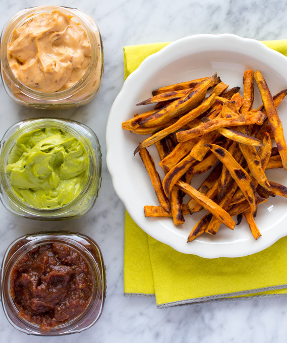 Sweet Potato Sauces
 aioli dipping sauce for french fries