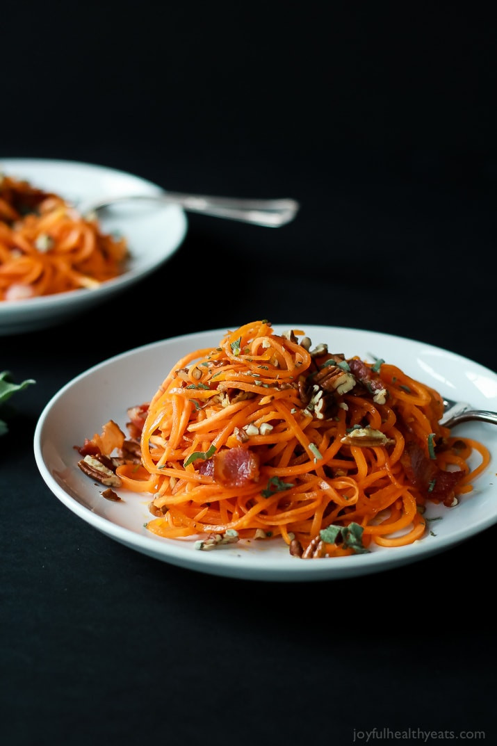 Sweet Potato Sauces
 Sweet Potato Noodles with Sage Brown Butter Sauce