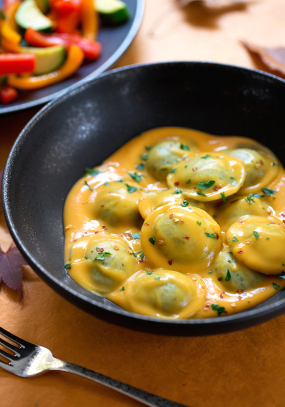 Sweet Potato Sauces
 Ravioli in Sweet Potato Sauce