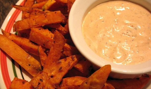 Sweet Potato Sauces
 spicy dipping sauce for sweet potato fries