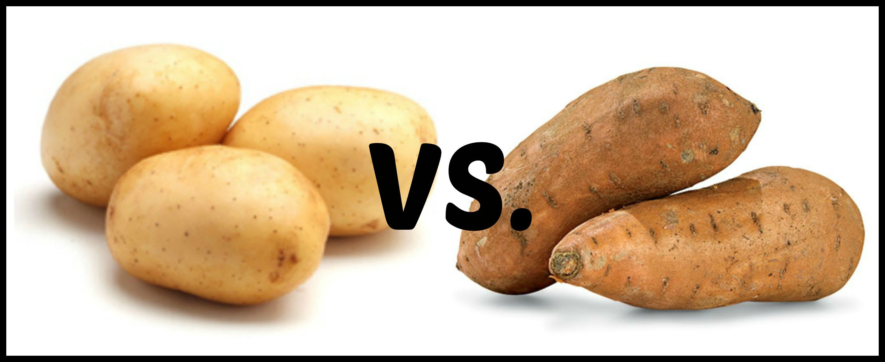 Sweet Potato Vs White Potato
 Sweet Potatoes vs White Potatoes – Food For Thought