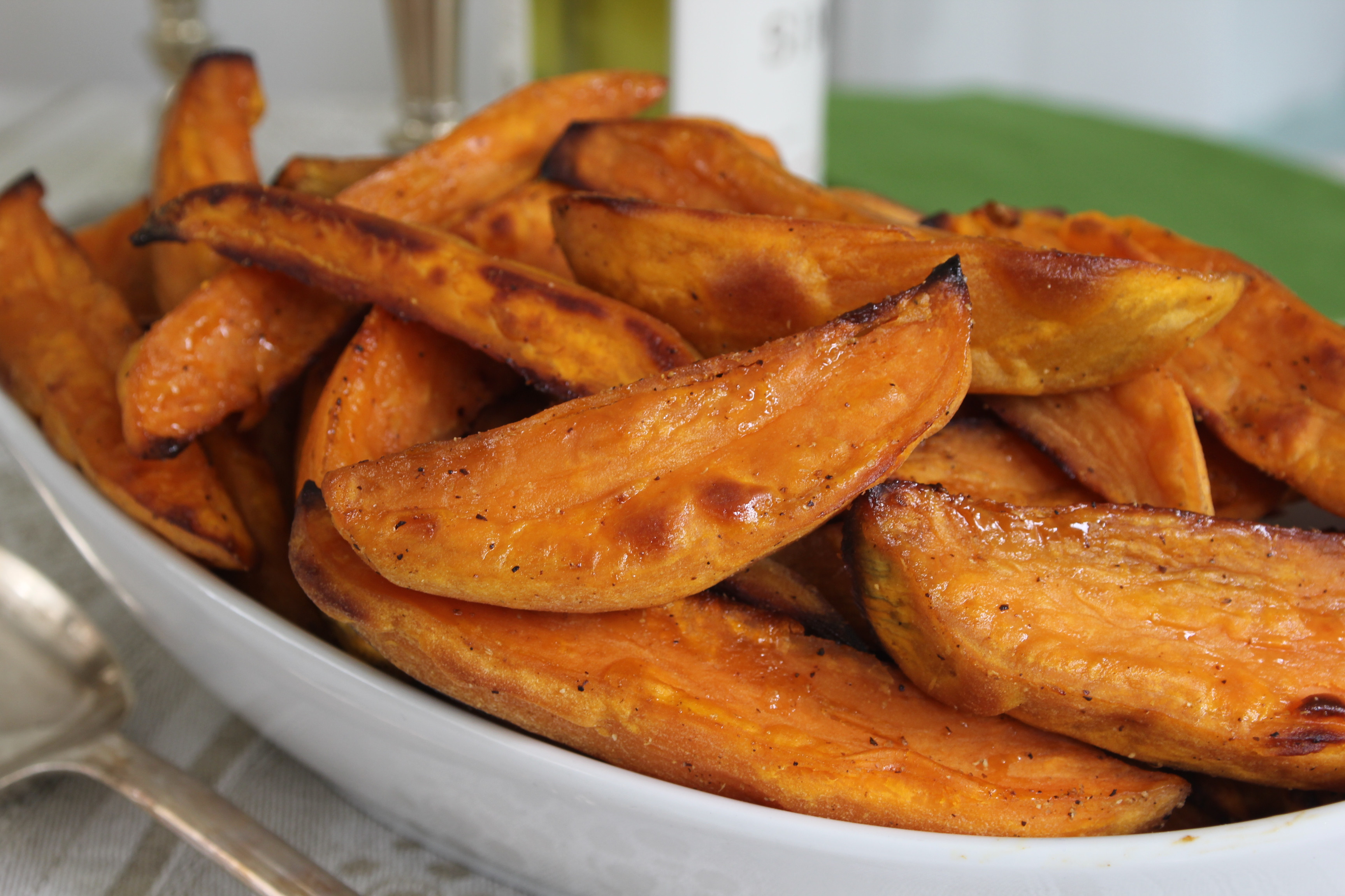 Sweet Potato Wedges Recipe
 Roasted Sweet Potato Wedges Pots and Pans