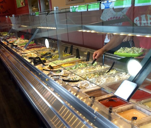 Sweet Tomato Buffet Price
 Some salad Picture of Sweet Tomatoes Kissimmee