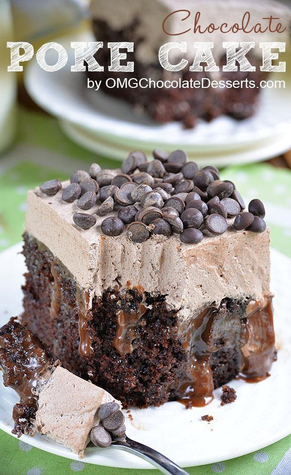 Sweetened Condensed Milk Dessert Recipes
 Chocolate Poke Cake